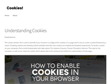 Tablet Screenshot of gumdropcookieshop.com